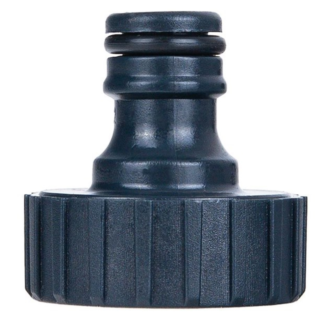 GEKO Wandslanghaspel met automatisch oprollen en vergrendeling, 30 m slang 12,7 mm en aansluitslang 1,9 m