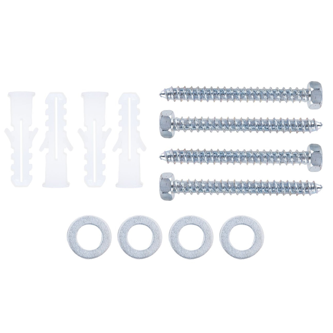 GEKO Wandslanghaspel met automatisch oprollen en vergrendeling, 30 m slang 12,7 mm en aansluitslang 1,9 m