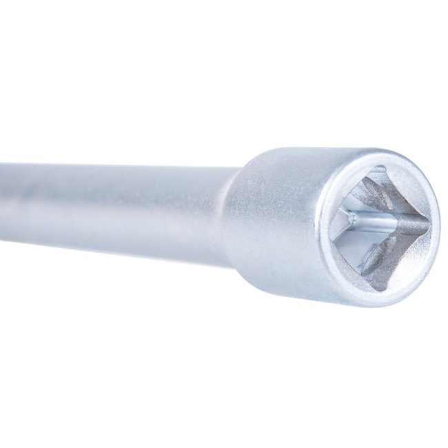 GEKO 3/8" Bougiesleutel 16 mm 12-punts met houdinzet en scharnier, voor diepe bougieschachten en krappe motorruimtes