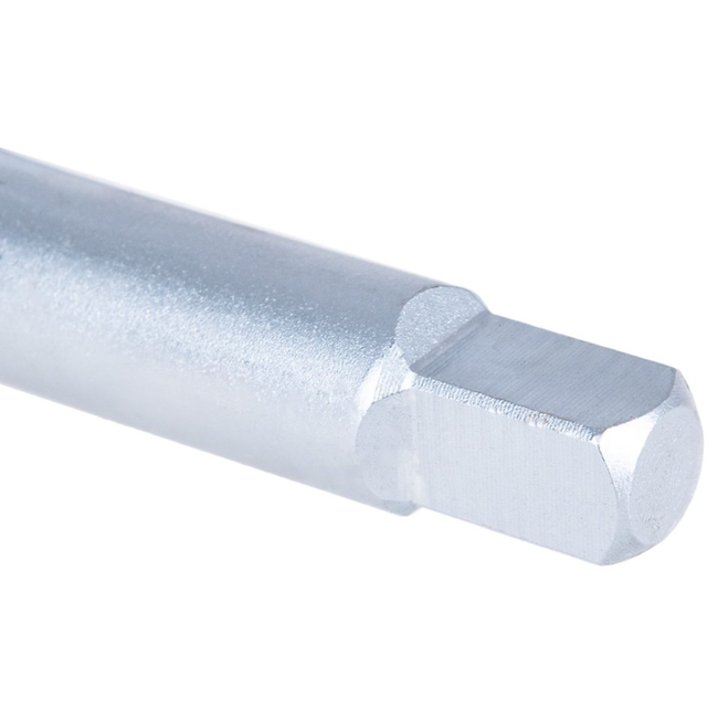 GEKO Vierkante carterplug sleutel 8 mm en 10 mm, compacte vorm 6,5 cm hoog voor werken onder de auto