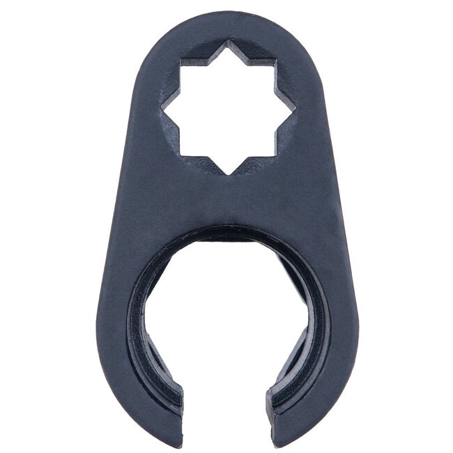 GEKO O2 sensor dop 22 mm voor 12,7 mm ratel, open ontwerp met sleuf voor kabel, gereedschapsstaal