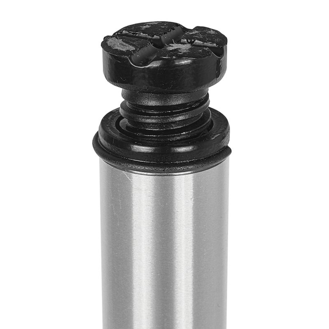 GEKO Hydraulische fleskrik 4 ton voor garage en werkplaats, lage instap 160 mm en stabiele basis