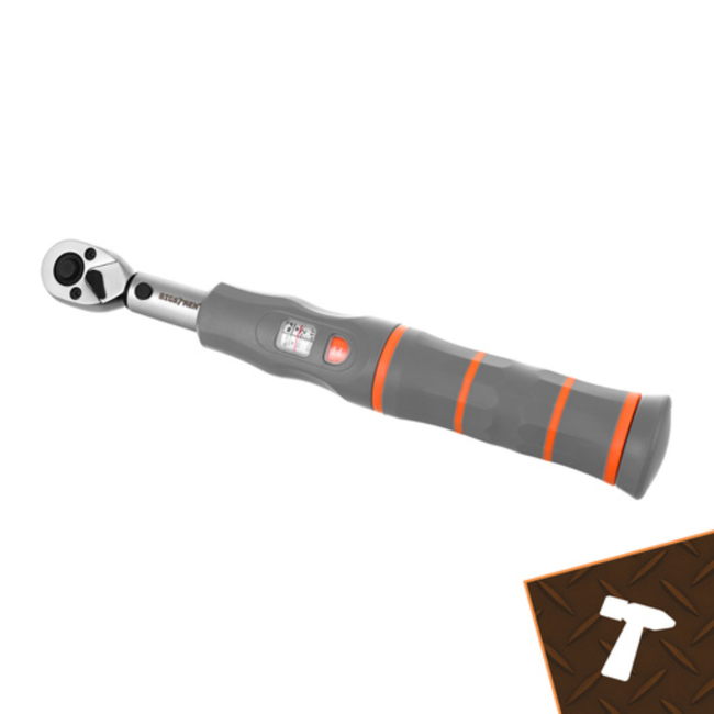 Bigstren Precieze momentsleutel 2–26 Nm met ratelkop en links rechts schakelaar, ergonomische grip