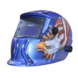 GEKO Lashelm - Auto-dimmend - UV/IR-bescherming - Verstelbare gevoeligheid - Zichtveld 92,5x42,5 mm