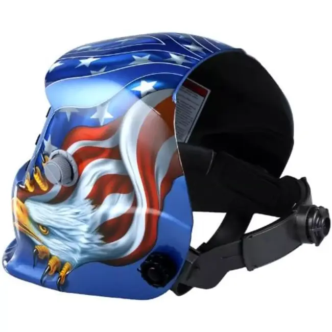 GEKO Lashelm - Auto-dimmend - UV/IR-bescherming - Verstelbare gevoeligheid - Zichtveld 92,5x42,5 mm