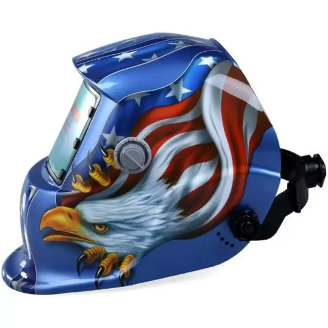 GEKO Lashelm - Auto-dimmend - UV/IR-bescherming - Verstelbare gevoeligheid - Zichtveld 92,5x42,5 mm