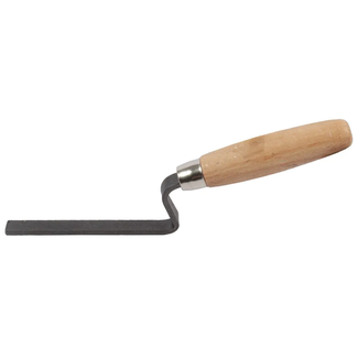 Talen Tools Voegspijker 12 mm voor iets bredere voegen, stevig aandrukken van voegspecie met comfortabele houtgreep