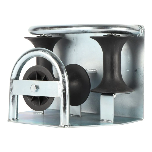 Orit Kabelroller hoek mosterdpot voor putten en kast-invoeren, lage wrijving en bescherming van kabelmantel