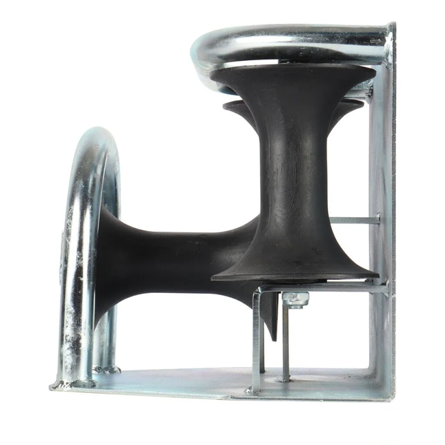 Orit Kabelroller hoek mosterdpot voor putten en kast-invoeren, lage wrijving en bescherming van kabelmantel