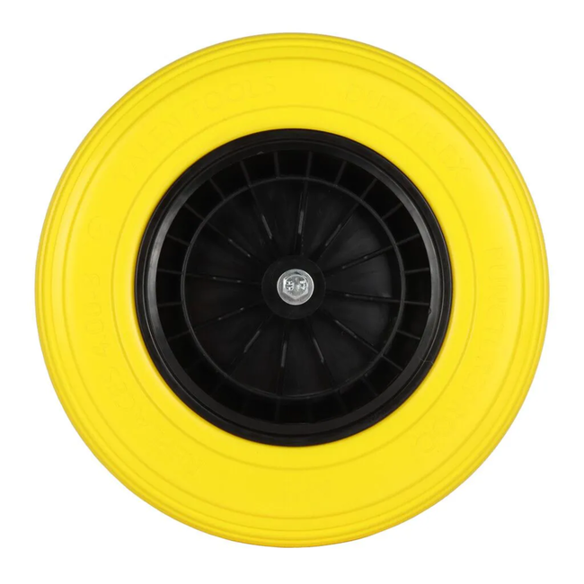 Talen Tools Lekvrije kruiwagenband van PU met profiel en extra demping, voor kruiwagen ca. 150 kg draaggewicht