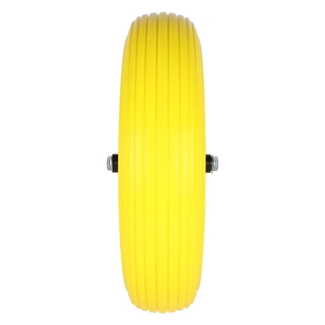 Talen Tools Lekvrije kruiwagenband van PU met profiel en extra demping, voor kruiwagen ca. 150 kg draaggewicht