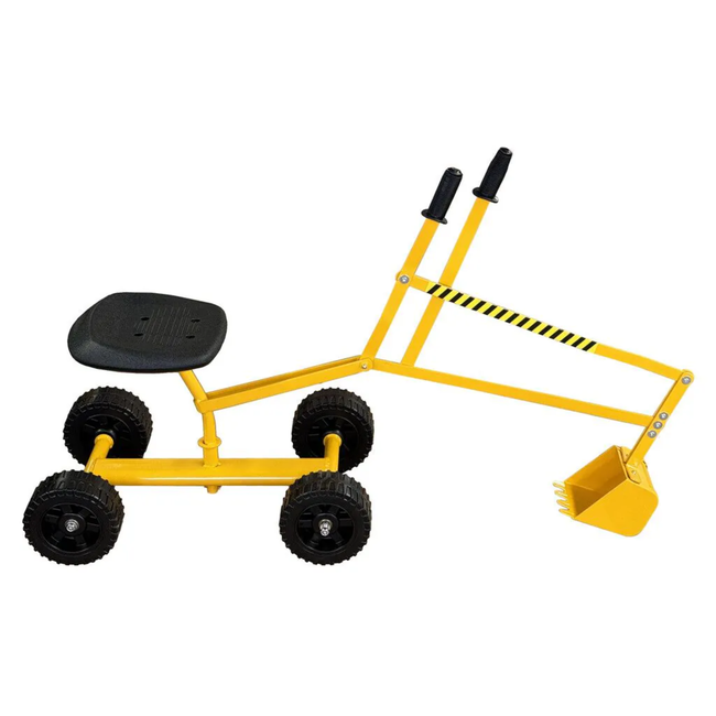 Talen Tools Kindergraafmachine op wielen, 117 x 33 x 65 cm, lekvrije profielwielen, geschikt vanaf 3 jaar