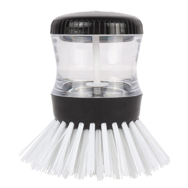 Talen Tools Hand afwasborstel met ingebouwde zeepdispenser, praktisch en stijlvol voor snelle dagelijkse afwas in de keuken