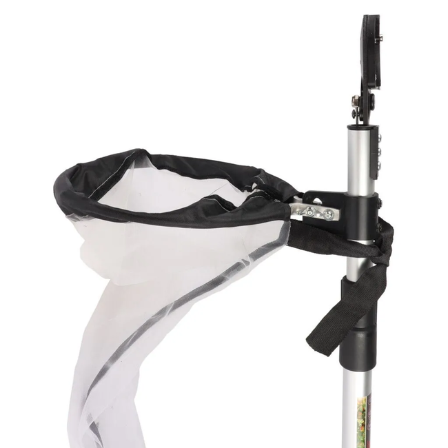 Talen Tools Fruitschaar met telescopische steel tot 180 cm en opvangtunnel, fruit knippen en opvangen op hoogte