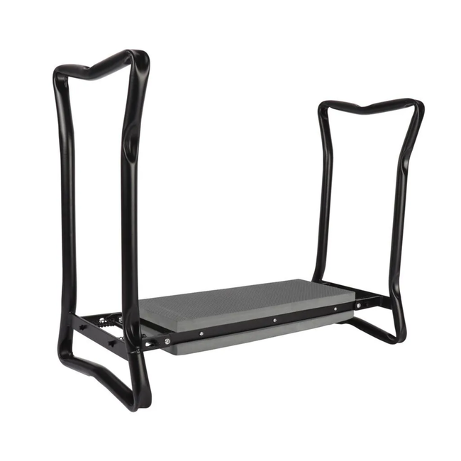 Talen Tools Tuinwerkbankje 2-in-1, te gebruiken als tuinbankje en kniekussen, opklapbaar en stabiel