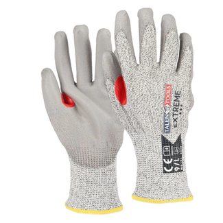 Talen Tools Werkhandschoenen snijbestendig met hoge vingergevoeligheid en polsbescherming, maat L