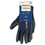 Talen Tools Werkhandschoenen maat S donkerblauw van gerecycled polyester met nitril grip en schuimlaag