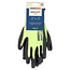 Talen Tools Heavy duty werkhandschoenen maat XL fluogeel, schuurbestendig met dikke latexlaag en extra grip