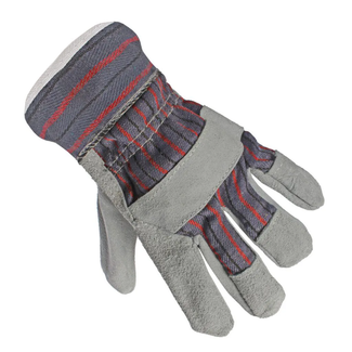 Talen Tools Leren werkhandschoenen XL set van 2 paar, robuust en comfortabel voor zwaar werk