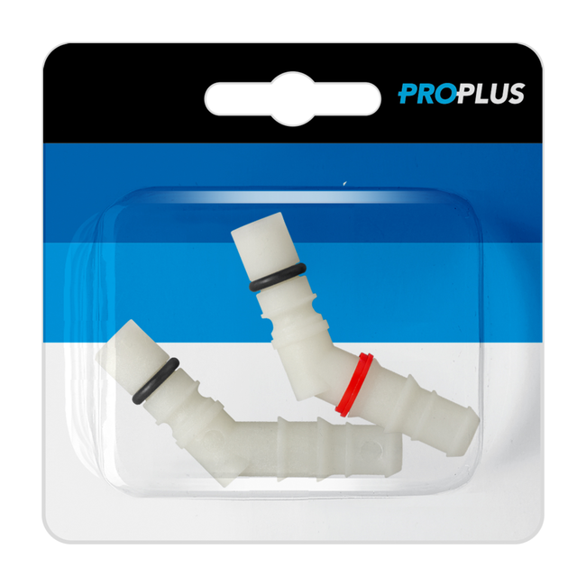 ProPlus Slangtules met O-ring voor 10/12 mm slangen, warm water en koud water aansluiting A
