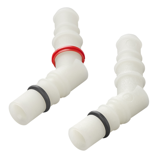 ProPlus Slangtules met O-ring voor 10/12 mm slangen, warm water en koud water aansluiting A