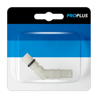 ProPlus Slangtule met O-ring 6 x 2 voor 10/12 mm waterslang, koud water, blister