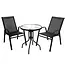 Gardlov Balkon Meubelset: Tafel en 2 Stoelen - Perfect voor Kleine Ruimtes