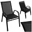 Gardlov Metalen Tuinstoelen Set - Weerbestendig & Stapelbaar - 2 stuks