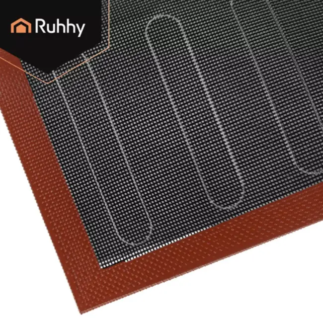 Ruhhy Herbruikbare siliconen bakmat 30 x 40 cm voor macarons en eclairs met antiaanbaklaag