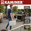 Kaminer Complete barbecue gereedschapset 26 delig met rvs grilltools, steakmessen, spiesen en aluminium opbergkoffer
