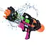 Kruzzel Groot waterpistool 60 cm met 1.25 l tank en bereik tot 6 m voor zomerse watergevechten buiten