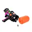 Kruzzel Groot waterpistool 60 cm met 1.25 l tank en bereik tot 6 m voor zomerse watergevechten buiten