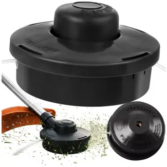 Bigstren Universele trimmerkop M10 linkse draad voor bosmaaier met semi-automatische draadverlenging