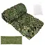 Gardlov Camouflage net 3 x 6 m voor hek, tuin of camping met 100 kabelbinders