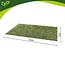 Gardlov Camouflage net 3 x 6 m voor hek, tuin of camping met 100 kabelbinders