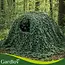 Gardlov Camouflage net 2 x 5 m voor hek, tuin of camping met 100 kabelbinders