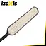 Izoxis Zwarte LED vloerlamp 180 cm met dimmer, afstandsbediening en lichtkleuren 3000 K 4000 K 6000 K