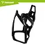 Trizand Zwarte fiets bidonhouder kunststof universeel met 65 mm montage geschikt voor bidons 500 ml tot 1000 ml