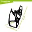 Trizand Zwarte fiets bidonhouder kunststof universeel met 65 mm montage geschikt voor bidons 500 ml tot 1000 ml