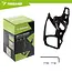 Trizand Zwarte fiets bidonhouder kunststof universeel met 65 mm montage geschikt voor bidons 500 ml tot 1000 ml