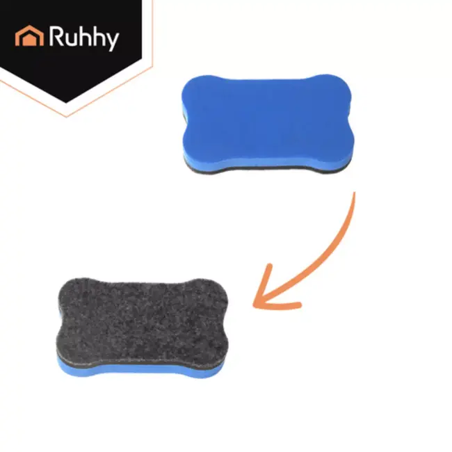 Ruhhy Koelkast planner 30 x 40 cm magnetisch met markers en wisser voor maandplanning en takenoverzicht