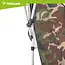 Trizand visstoel camouflage met zonnescherm en muskietennet draagkracht 100 kg voor vissen kamperen en outdoor