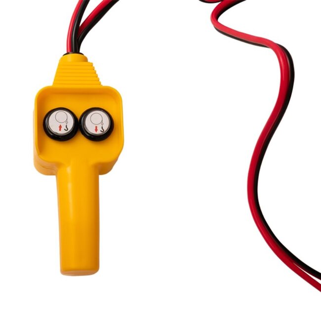 Topgear Elektrische lier - 900 kg trekkracht - 12V motor - 15m kabel - Inclusief afstandsbediening