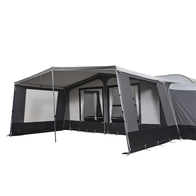 Campout stalen frame voor luifel 240 met 3 dakliggers voor omloopmaat 826 - 975