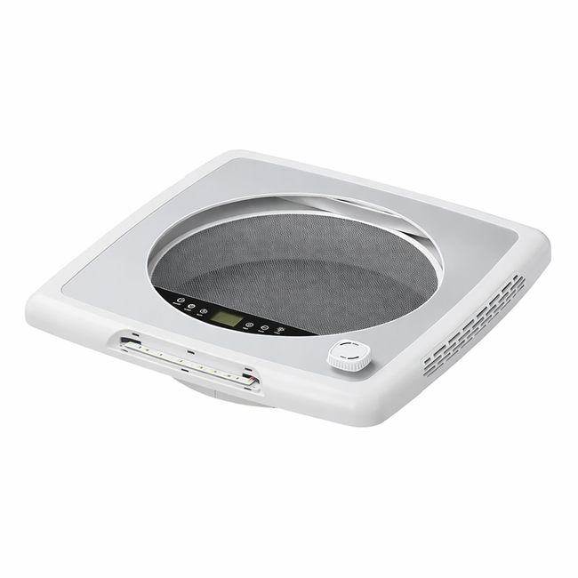 ProPlus Wit binnenkader voor dakluik met verduistering en insectenhor t.b.v. 610908 en 610908V01 voor camper of caravan