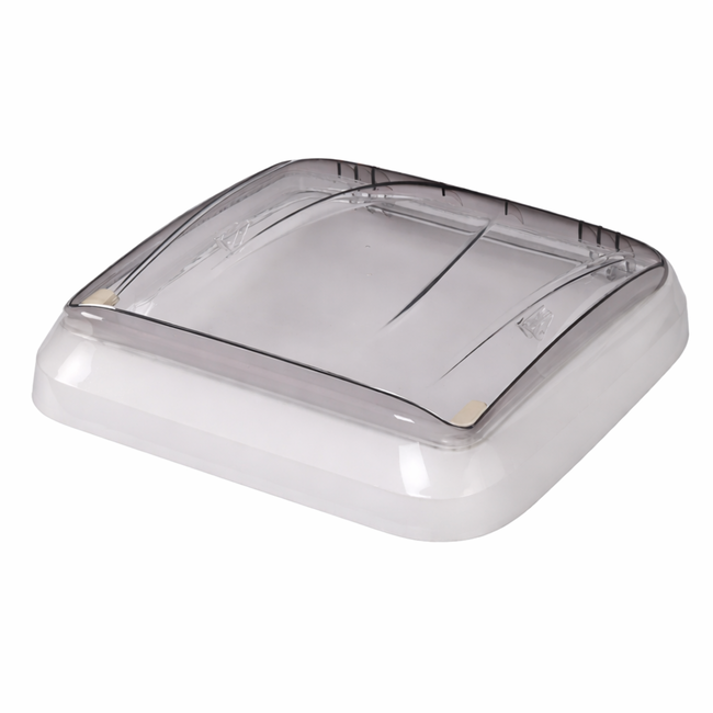 ProPlus Dakluikkap transparant t.b.v. 610905 en 610905V01 als vervangkap voor camper of caravan dakluik