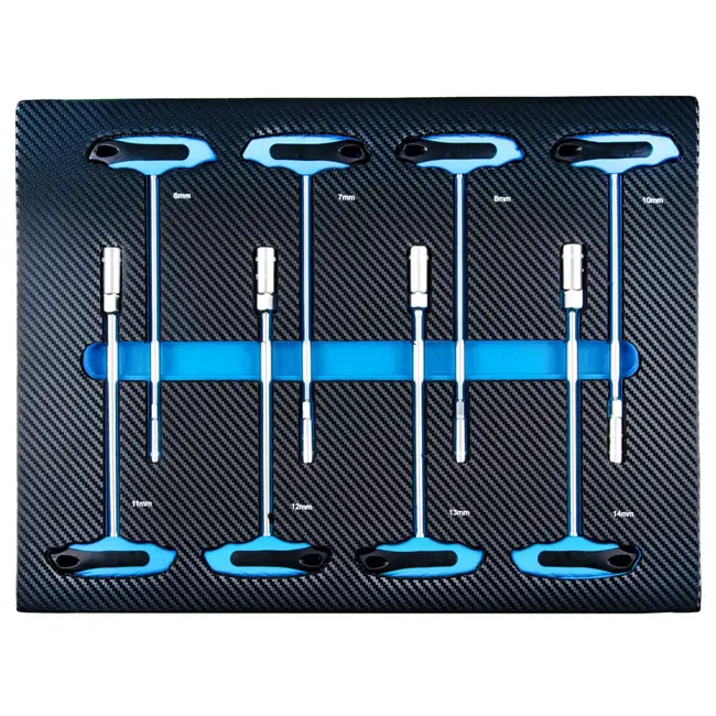 GEKO Verrijdbare gereedschapswagen met 7 laden, 258 gereedschappen en roestvrijstalen werkblad voor garage en werkplaats