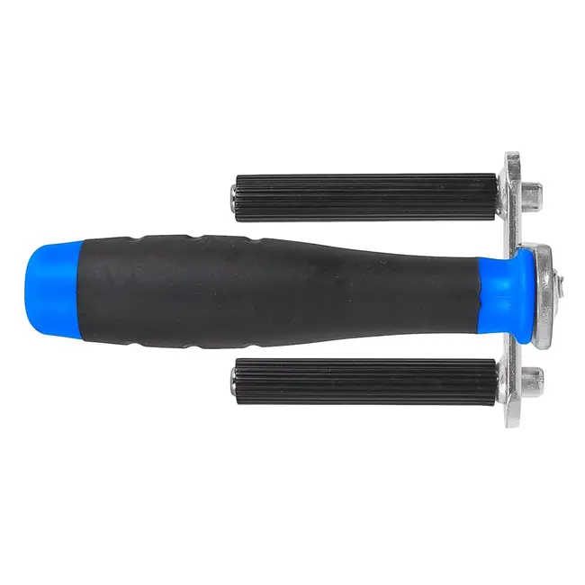 GEKO Zelfklemmende draaggrepen voor gipsplaten en bouwpanelen met antislip handgreep en stalen constructie