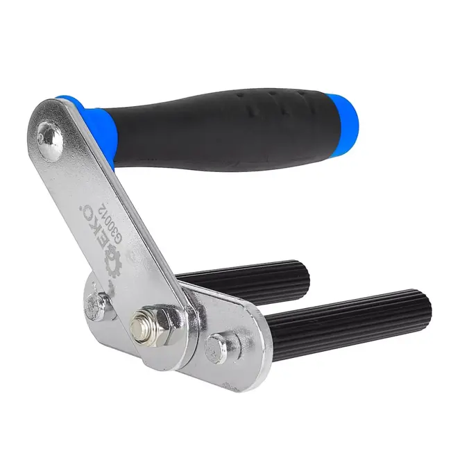 GEKO Zelfklemmende draaggrepen voor gipsplaten en bouwpanelen met antislip handgreep en stalen constructie