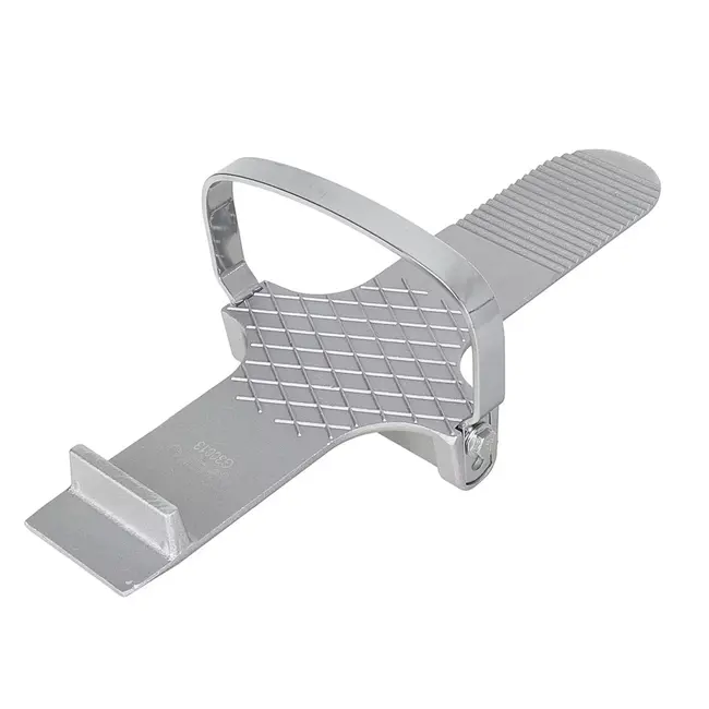 GEKO Voetbediende plaatheffer voor gipsplaten, OSB platen en bouwpanelen met antislip voetsteun
